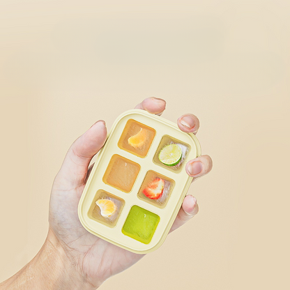 Food-Grade Easy-Release Mini Ice Cube Tray: Effortless Ice Making with Quick-Release Design