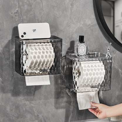 Wall-Mounted Paper Towel Holder: Luxurious Suction Cup Design