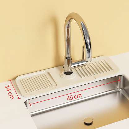 Sink Drain Pad Water Draining Mould-proof Durable Fast Drying Faucet Pad