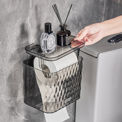 Wall-Mounted Paper Towel Holder: Luxurious Suction Cup Design