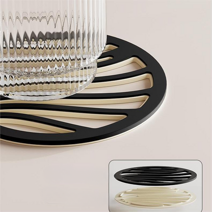 Luxurious Silicone Bowl and Pot Mat, Heat-resistant and Convenient for Storage