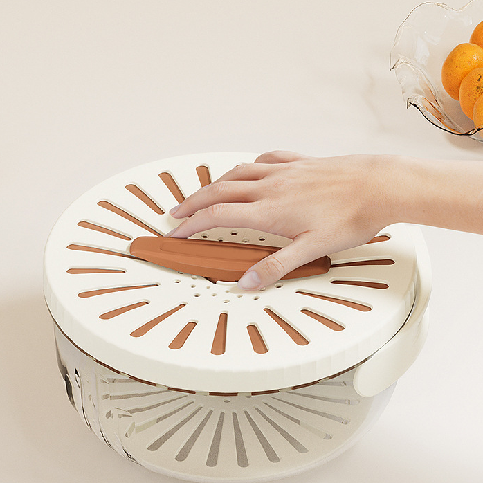 2-in-1 Draining and Preservation Basket: Simplify Washing & Storing