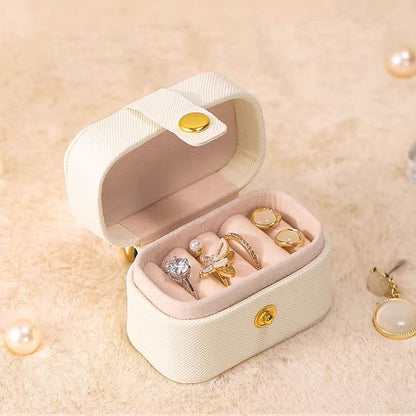 Mini Portable Jewelry Storage Box-Travel-Friendly