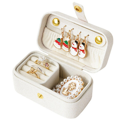 Mini Portable Jewelry Storage Box-Travel-Friendly