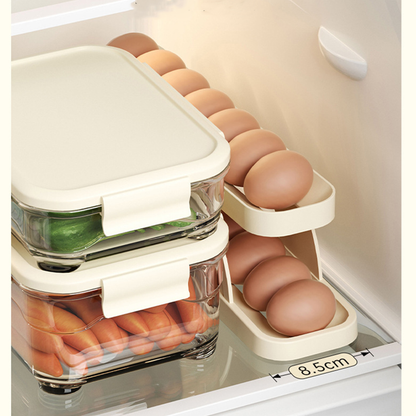 Rolling Egg Storage Box - Preserves Eggs Freshness