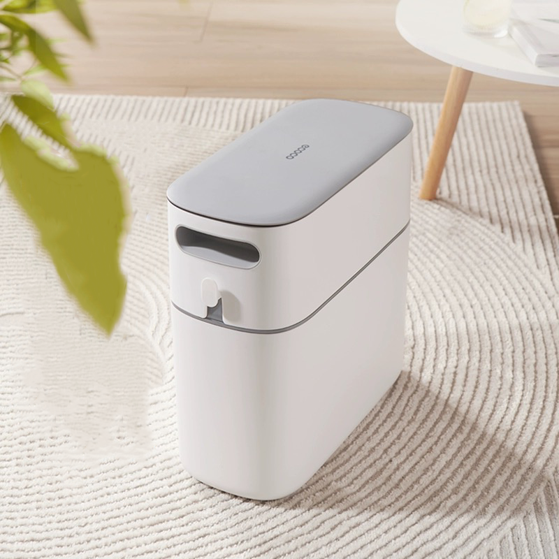 Automatic Packing Slim Trash Can: Hands-Free and Hygienic