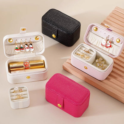 Mini Portable Jewelry Storage Box-Travel-Friendly