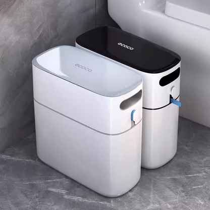 Automatic Packing Slim Trash Can: Hands-Free and Hygienic