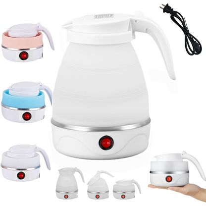 FoldAway Fast Boil Electric Kettle – Quick Heat, Portable Design