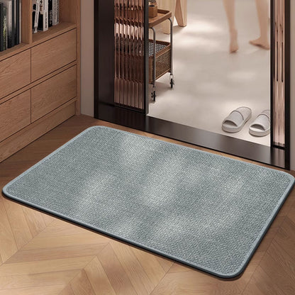 Woven Texture Bathroom Anti-Slip Mat – Quick Absorption & Easy to clean