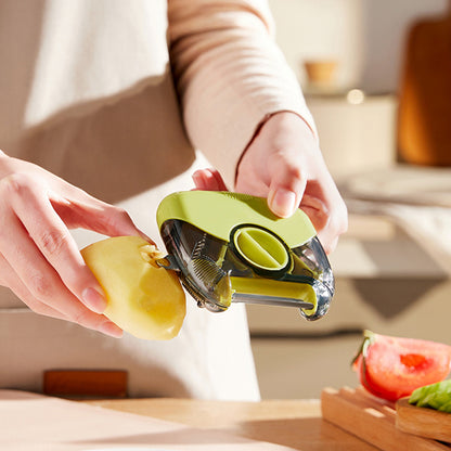 Three-in-One Mini Stainless Steel Vegetable and Fruit Peeler