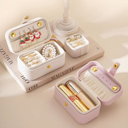 Mini Portable Jewelry Storage Box-Travel-Friendly