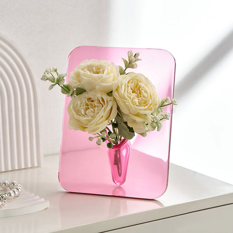 VaseArt Minimalist Acrylic Photo Frame Vase – Elegant Design