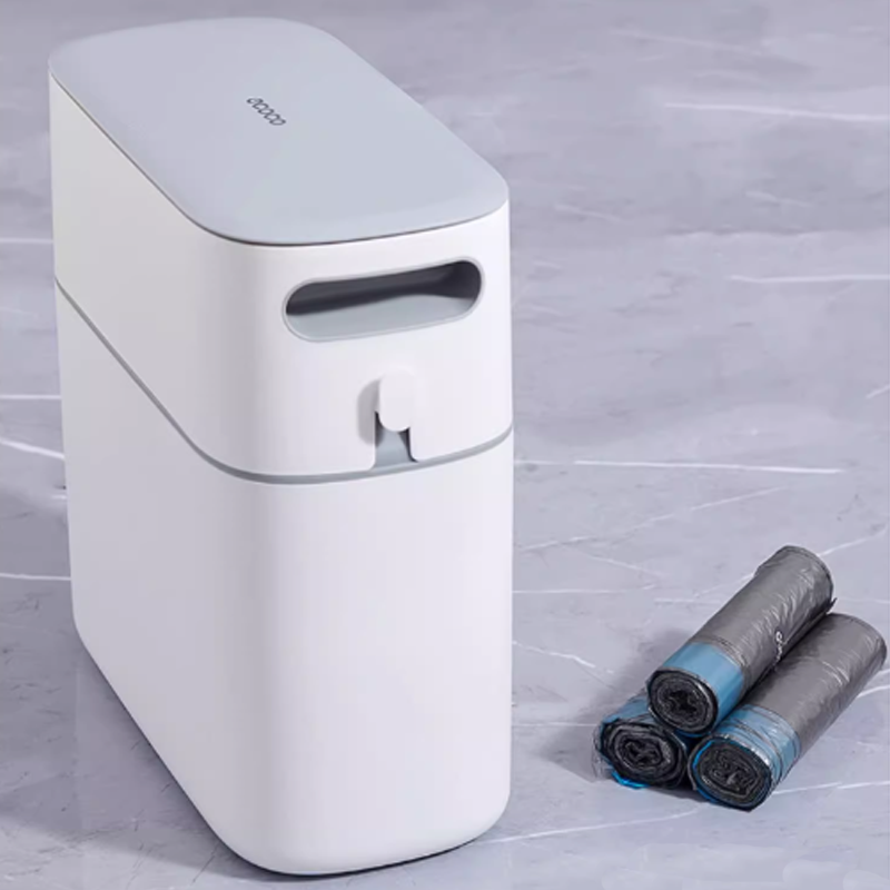 Automatic Packing Slim Trash Can: Hands-Free and Hygienic