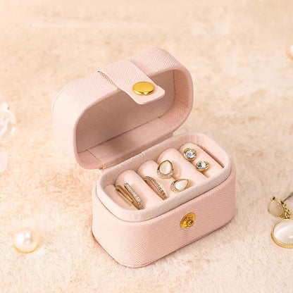 Mini Portable Jewelry Storage Box-Travel-Friendly