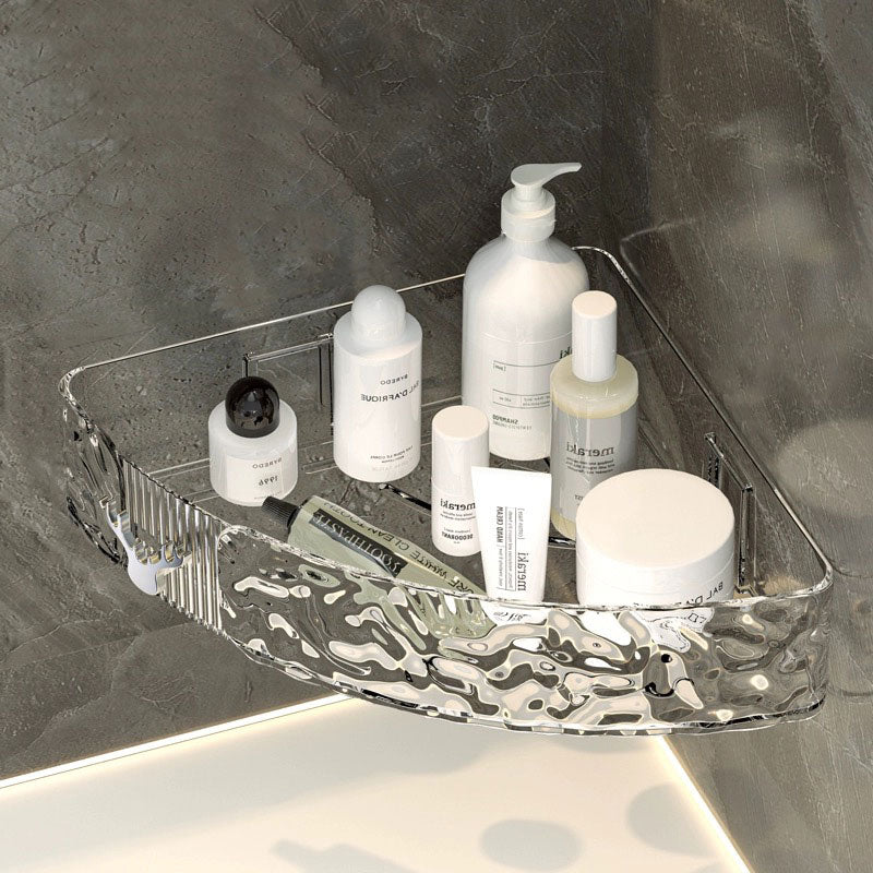 Strong Acrylic Wall-Mounted Shelf & Easy Cleaning,Easy installation