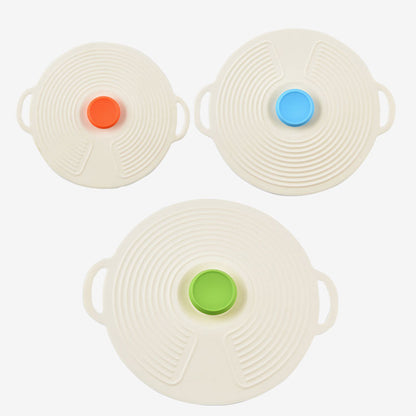 LockFresh Silicone Food Sealing Lids – Dustproof & Splashproof