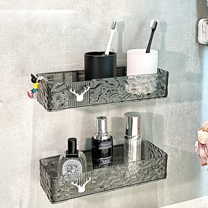 Strong Acrylic Wall-Mounted Shelf & Easy Cleaning,Easy installation