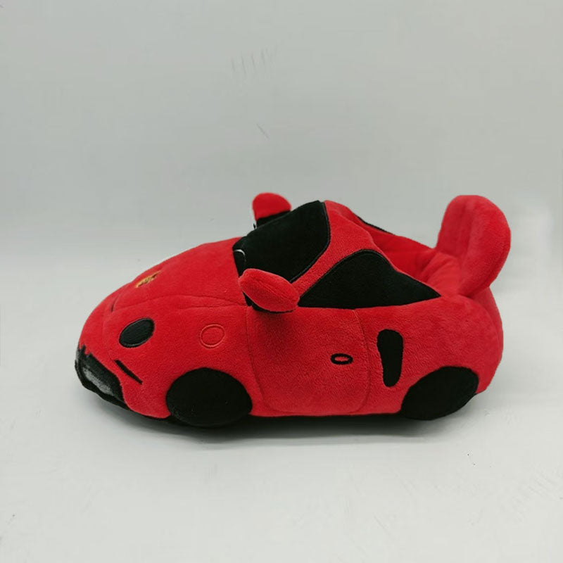 Porsche 911 Style Cotton Slippers – Anti-Slip Design