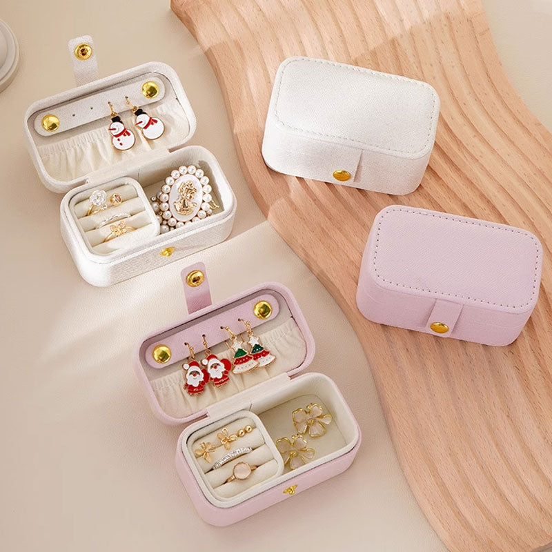 Mini Portable Jewelry Storage Box-Travel-Friendly