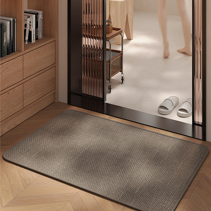 LinenGrip Linen Bathroom Mat – Non-Slip, Water-Absorbent