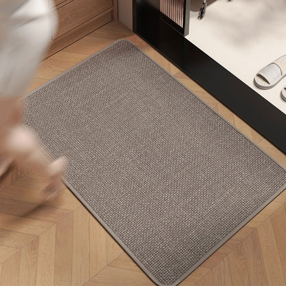 Woven Texture Bathroom Anti-Slip Mat – Quick Absorption & Easy to clean