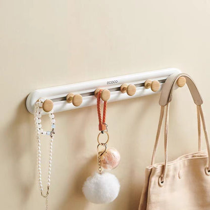 Wall-Mounted Door Hooks: Strong, Heavy-Duty, No Drilling, Ideal for Clothes