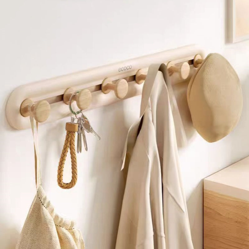 Wall-Mounted Door Hooks: Strong, Heavy-Duty, No Drilling, Ideal for Clothes