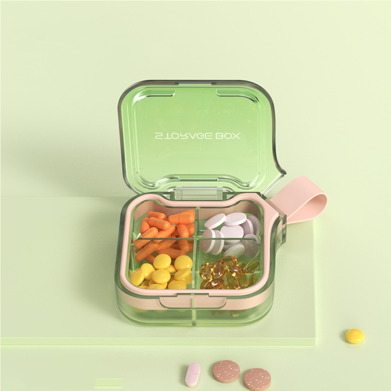 Portable Mini Pill Box – Dustproof & Moisture-Proof