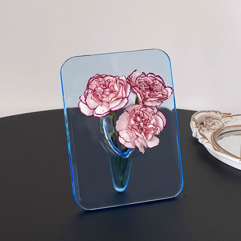 VaseArt Minimalist Acrylic Photo Frame Vase – Elegant Design