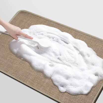 Woven Texture Bathroom Anti-Slip Mat – Quick Absorption & Easy to clean