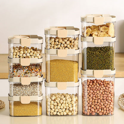 SealKing-Silicone Snap-Lock Storage Box: Perfect for Nuts & Grains