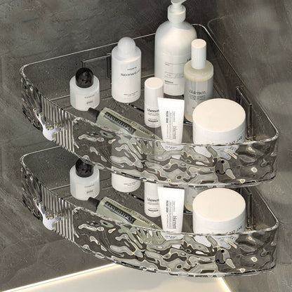 Strong Acrylic Wall-Mounted Shelf & Easy Cleaning,Easy installation