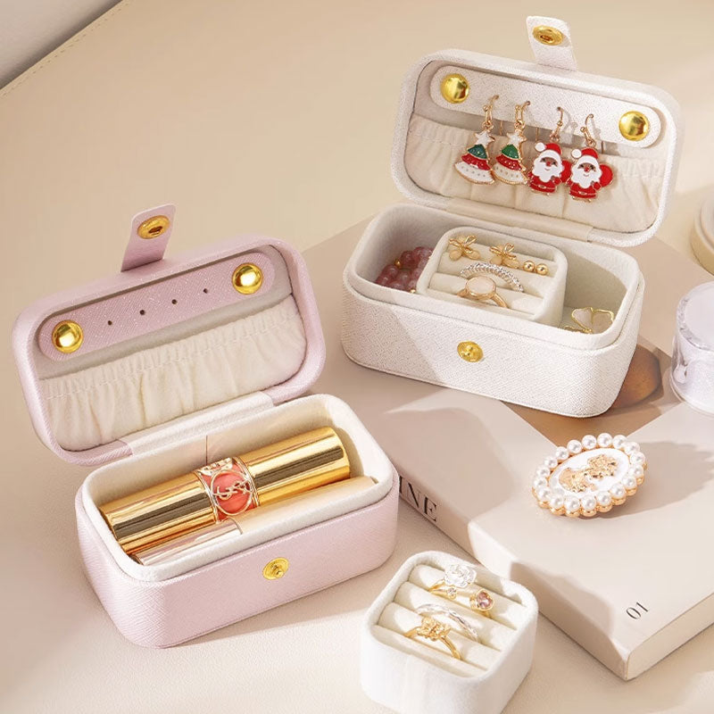 Mini Portable Jewelry Storage Box-Travel-Friendly