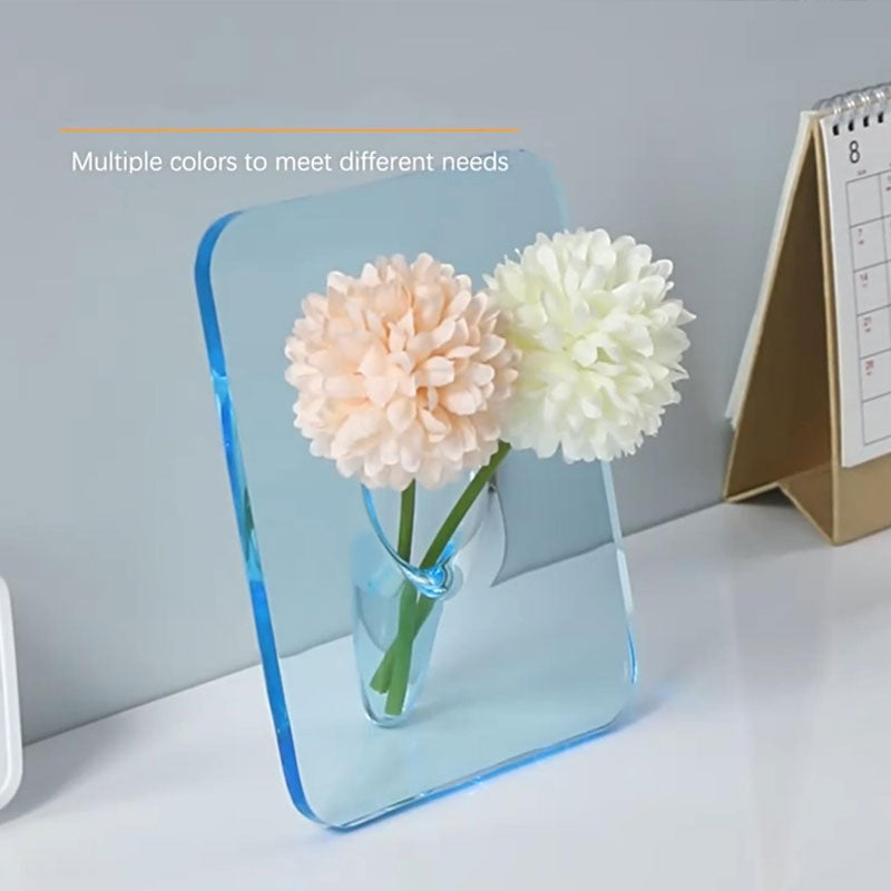 VaseArt Minimalist Acrylic Photo Frame Vase – Elegant Design