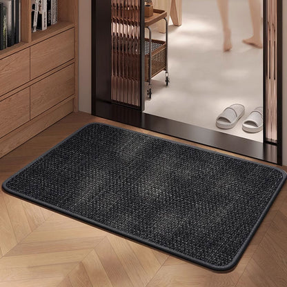 Woven Texture Bathroom Anti-Slip Mat – Quick Absorption & Easy to clean