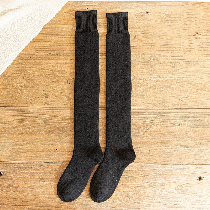 CashWarm Wool Blend Over-the-Knee Warm Socks – High Elasticity