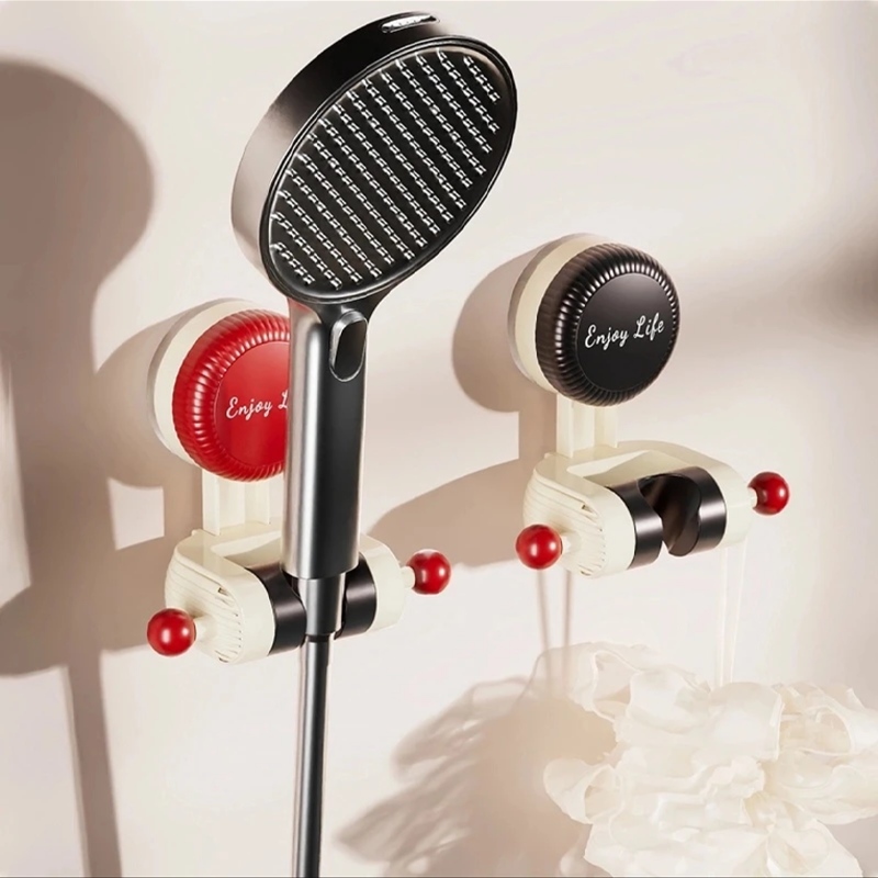 Suction Cup Shower Holder - Adjustable Angle, Strong Suction Power