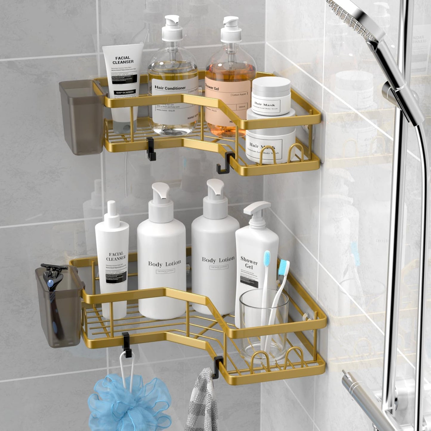 Bathroom Storage Rack – No Drilling, Strong and Long-Lasting