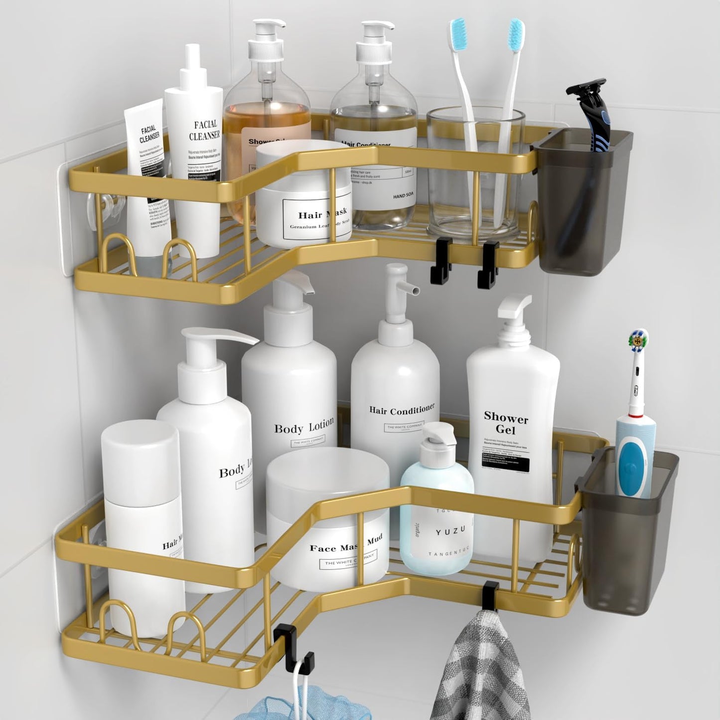 Bathroom Storage Rack – No Drilling, Strong and Long-Lasting