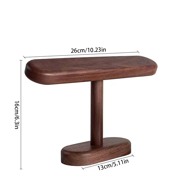 Walnut Wood Watch Stand - Minimalist and Elegant, Premium Quality