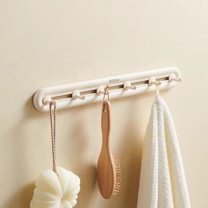 Wall-Mounted Door Hooks: Strong, Heavy-Duty, No Drilling, Ideal for Clothes