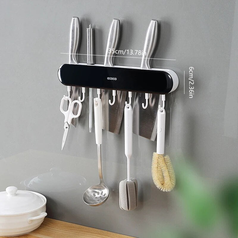 No-Drill Kitchen Utensil Shelf