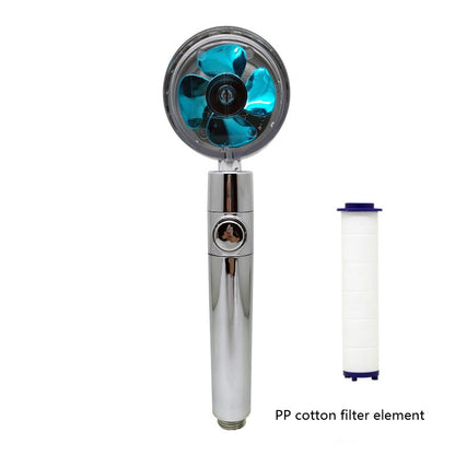 Hydro Shower Jet，Turbo Fan Showerhead, High-pressure Filtering And Water-saving