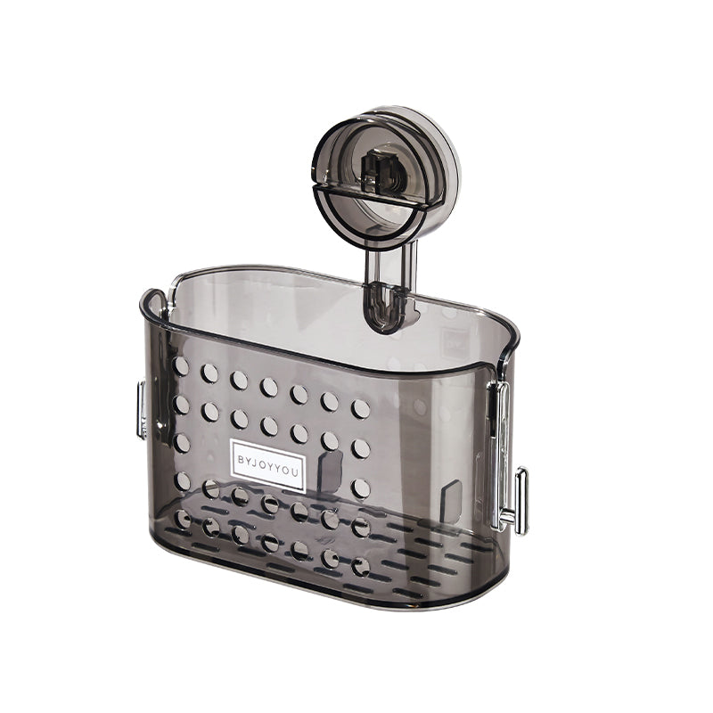 Multi-Purpose Suction Wall Basket: No-Drill & Versatile Storage Solution