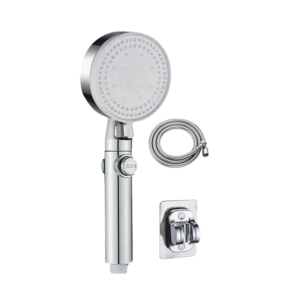 Hydro Shower Jet，Turbo Fan Showerhead, High-pressure Filtering And Water-saving