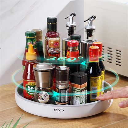 360 Sorter Revolving Shelf for Makeup, Sauces, and More