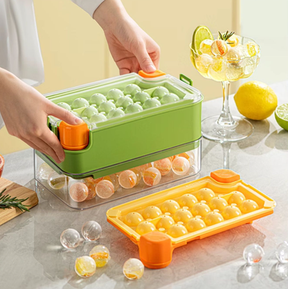 Premium Ice Instantly: Elevate Your Drinks with Food-Grade Spherical Ice Trays