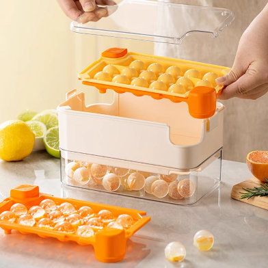 Premium Ice Instantly: Elevate Your Drinks with Food-Grade Spherical Ice Trays