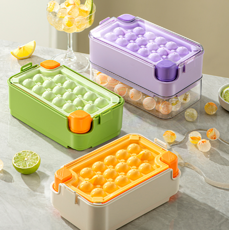 Premium Ice Instantly: Elevate Your Drinks with Food-Grade Spherical Ice Trays